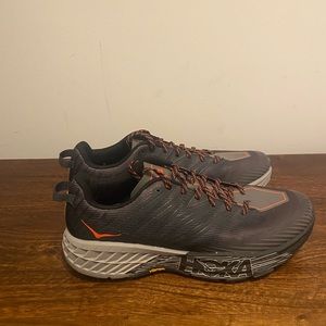 Hoka men’s Speedgoat 4 trail running shoes size 12